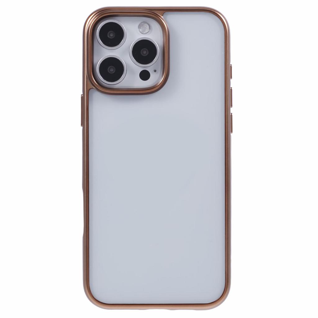 KIGC Ice Silk Series For iPhone 16 Pro Max Case TPU+PC Electroplating Phone Cover