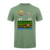 Funny Contra Classic Game Men Tshirt Vintage Pixel Arcade Gamer Short Sleeve Streetwear T Shirts Da222