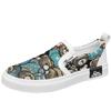 Men Espadrilles Luxury Loafers Man Platform Canvas Shoes Fashion Bear Print Casual Men Shoes Design Summer Classic Slip-on Shoes