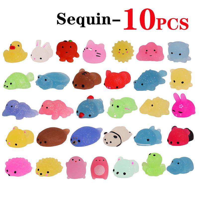 10/30/50 Stück Kawaii Mochi Squishy Spielzeug Langsam aufsteigend Stressabbau Spielzeug Mitgebsel Geburtstag Geschenke Party Mitgebsel für Kinder Packung