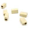 10Pcs Rj45 Female To Female Network Ethernet Lan Cable Joiner Connector