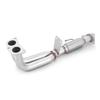 Silver Exhaust Manifold Header Stainless Steel For Honda Prelude Non-SH Models 1997-2001