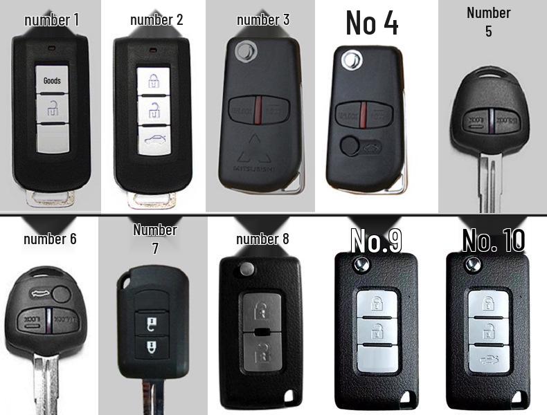 Etui na kluczyk dla Nowych Modeli Jin Xuan, ASX, Outlander, Galant, Pajero Sport, Lancer