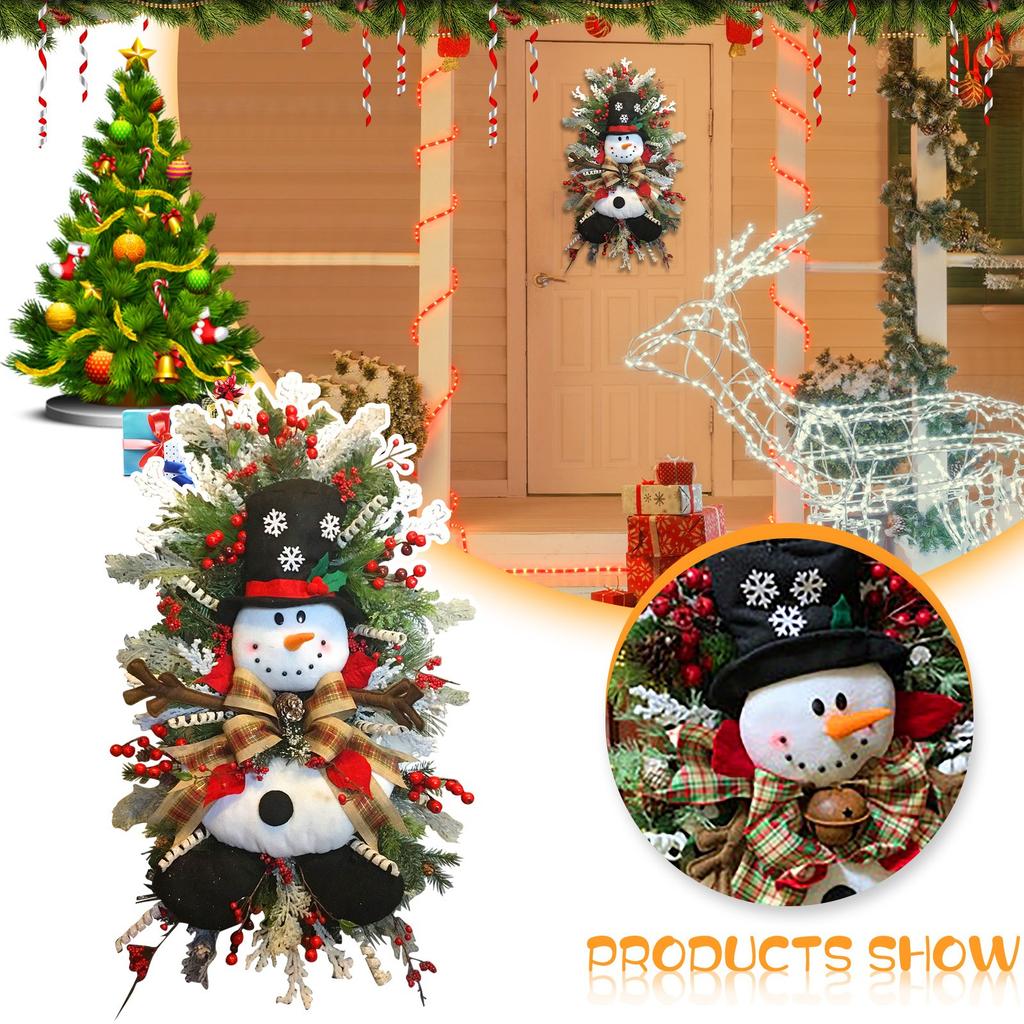 Creative Snowman Ornaments, Christmas Door Decorations