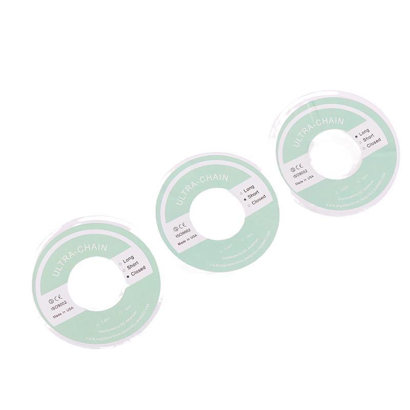 Clear Rubber Chain Orthodontic Elastic Ultra Power Chain Rubber Band Gum Ortho