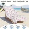 Toalla de Baño Piscina Playa con Lazo Rosa - Toalla Súper Suave Absorbente Regalo Perfecto Para Amigas