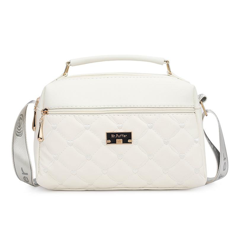 Bag Women's Trend New Rhombus Shoulder Bag Versatile Handbag Women's Oblique Span Bag