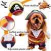 Pet Costumes, Funny And Cute Pet Dog Cat Halloween Pirate Costume Set, Christmas Holiday Costumes, Cosplay, Party Costumes, Cat And Dog Costumes