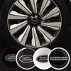 4ks 63mm 62mm Styling auta Krytky středových krytů kol auta Znak Pro Land rover SVR Discovery Velar Evoque Range Rover L322 L405 SA1
