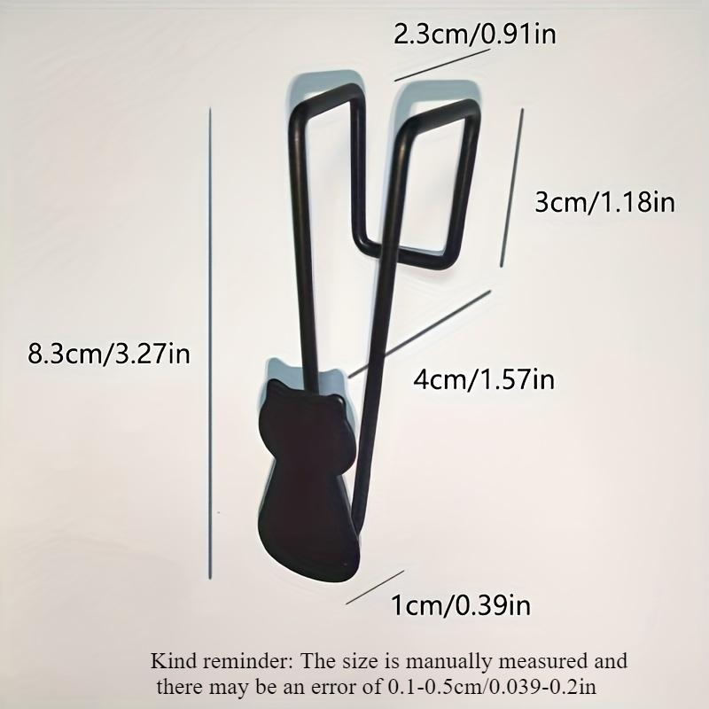 2 Pezzi Ganci a Forma di Gatto Gancio da Porta Gancio in Metallo per Cappotti Cappelli Asciugamani Chiavi Appendiabiti Parete Casa Bagno Cucina Armadio Ganci Utili