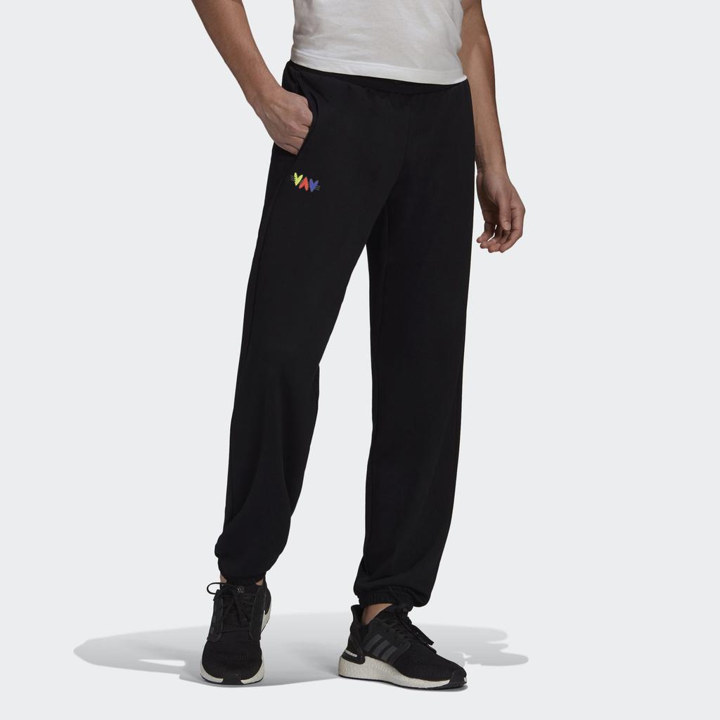 Adidas Knitted Sweatpants Men's Moderate Cuffed Pants H61156