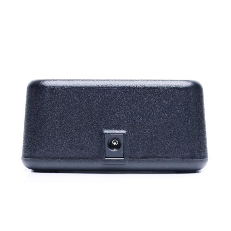 Portable ABS Construction Two Way Radio Chargers 2 Pin Power Adapter Overcharge Protections Travel Friendly