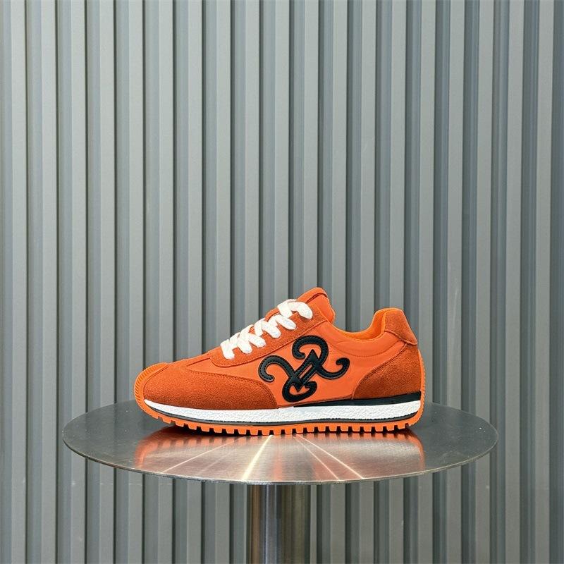 European Forrest Gump Shoes Yellow Sports and Leisure Shoes Wear-resistant Soft-soled Trendy Shoes Retro
