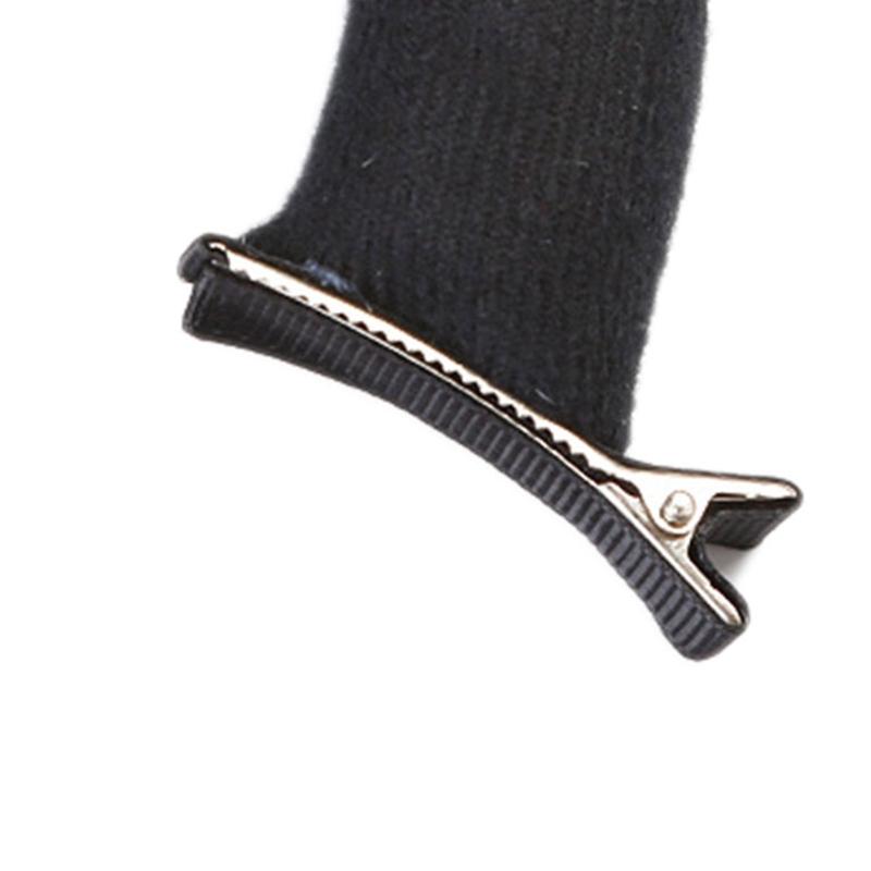 Hübsche Haarspangen für Mädchen Halloween Fotoshooting Rutschfest Sterische Haarspangen Cartoon Teufel Ochsenhorn Form Haarnadel