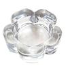 Tealight Candle Holders Candlestick Clear Glass Candle Stand Small Glass Votive Candle Holders with Textured for Shelf Use and Home Room Accent Use
