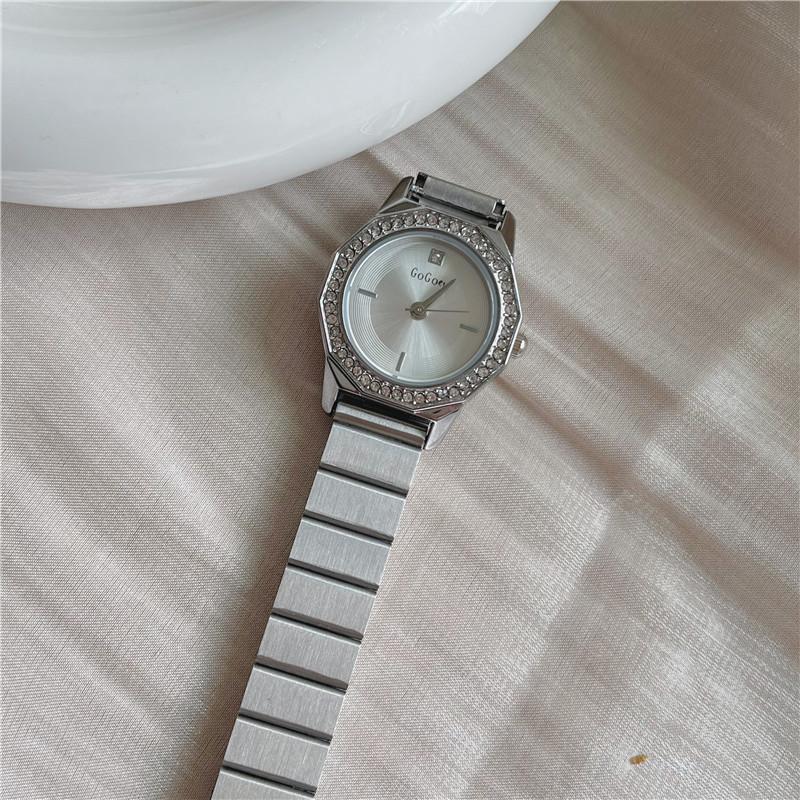 

Модные Простые Женские Часы с Кварцевым Механизмом и Стразами Маленькие Элегантные Женские Наручные Часы из Нержавеющей Стали relogio feminino montre femme