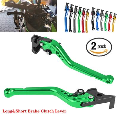 Motocyklové krátké/dlouhé nastavitelné brzdové a spojkové páky, příslušenství pro Kawasaki Z750 Z 750 2007-2012 Z800 2013-2016