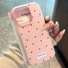 Urocze etui na telefon z białymi groszkami do Xiaomi Redmi Note 14 13 12 11 Pro 4G 5G 15C 13C 14C 12C 10 9 9A 9C Galaretkowe etui
