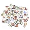 46Pcs Decorative Stickers Scrapbooking Label Diary Stationery Album Stickers