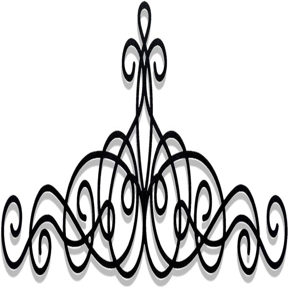 Decoración de pared de Metal con estampado de hierro, decoración de arte  del hierro negro, decoración colgante de pared para habitación comprar a  buen precio — entrega gratuita, reseñas reales con fotos —, image size:1000x1000