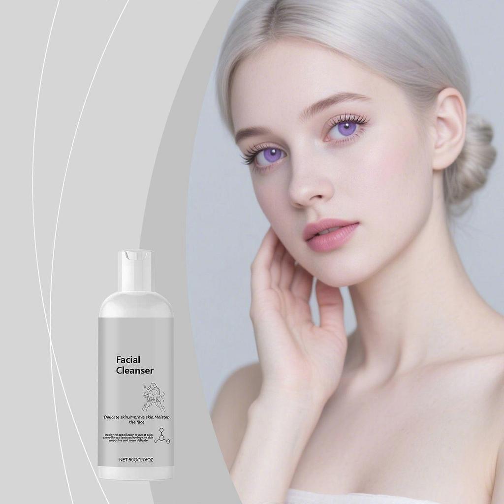 Amz Purifying Moisturizing Cleanser Gentle And Hydrating Foaming Face Wash, Cleanses Facial Oil, Moisturizes, And Nourishes Without Tightness