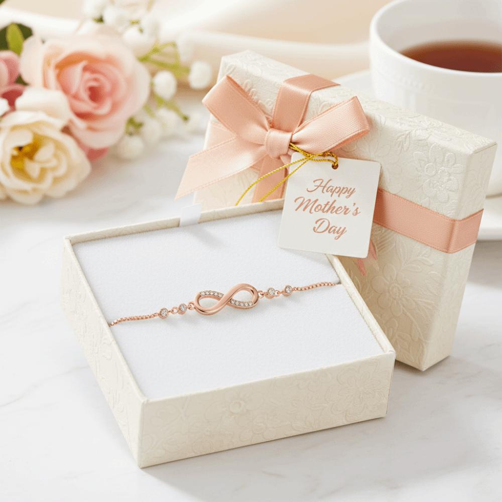 Zircon Lucky Symbol Bracelet Light Luxury Bowknot Bracelet Knot Design Hand Chain  Wedding Jewelry