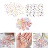 100 Pieces Colorful Acrylic Beads with Hole for DIY Craft, Necklace, Jewelry Making, Bracelets,