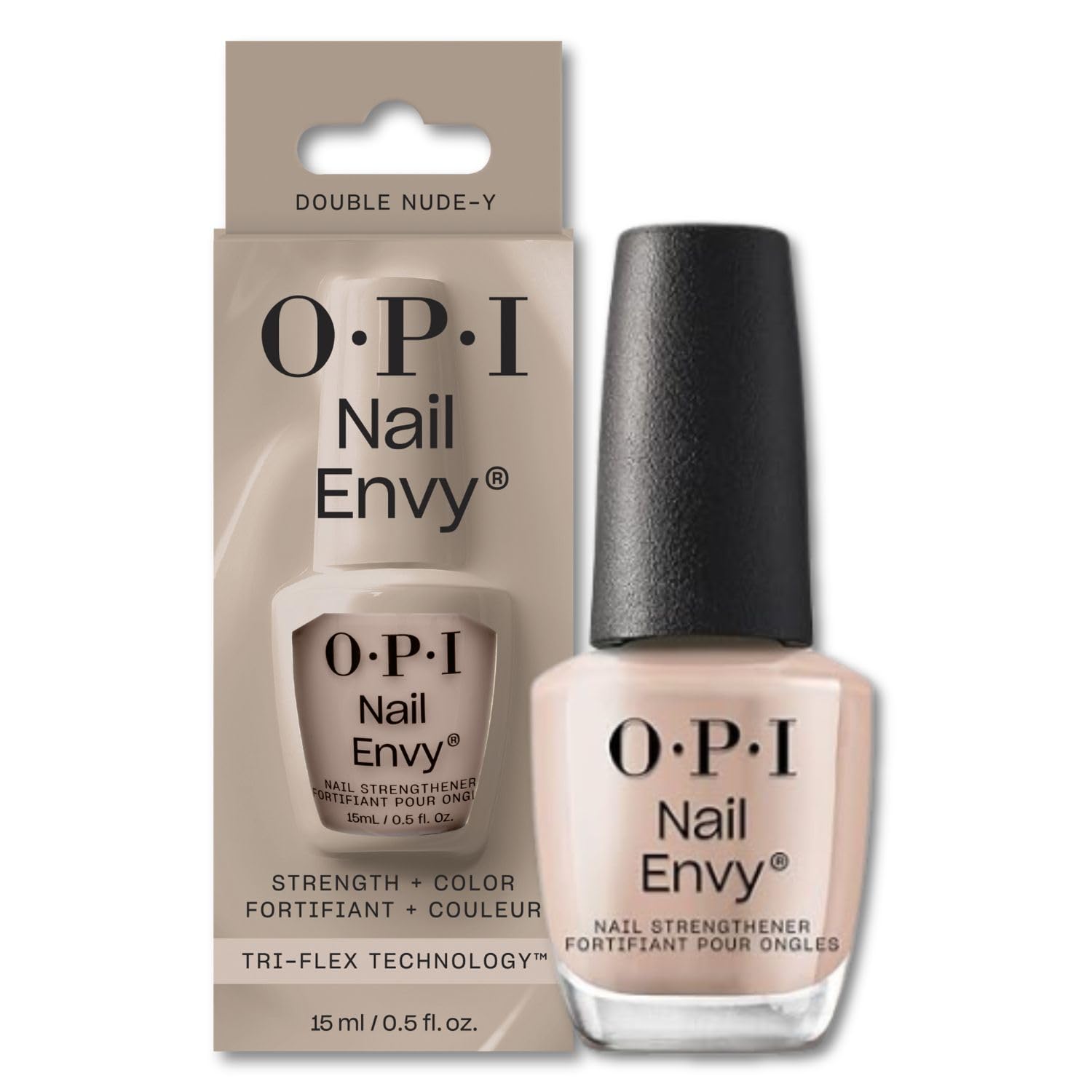 

OPI Nail Beige 15mL Envy Alpha Color Nail and Hardening for Beautiful Nails Strengthener, Nude, (Nail NT228) - Care, Strengthening, Protecting,