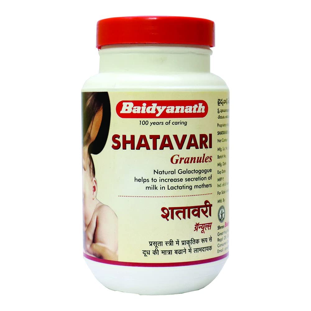 

Baidyanath Asli Ayurved Nagpur Shatavari Granules For Women 200 Gram Pack For Lactating Mothers