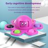 Fidget Spinner Octopus Shape Rotating Stress Relief Gyro Portable Decompression Spinner Concentration Aid