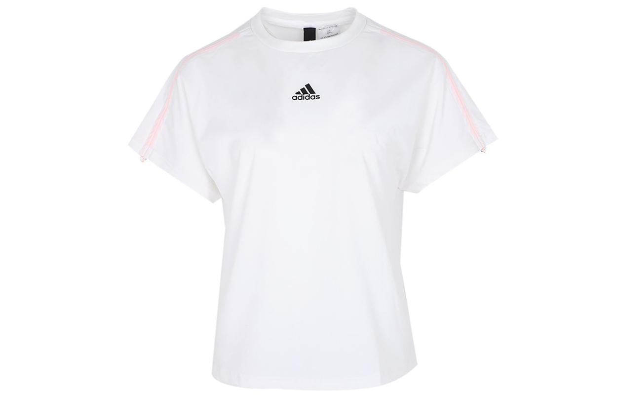 Adidas Set in Sleeve T Shirt Women s White GP0590 S