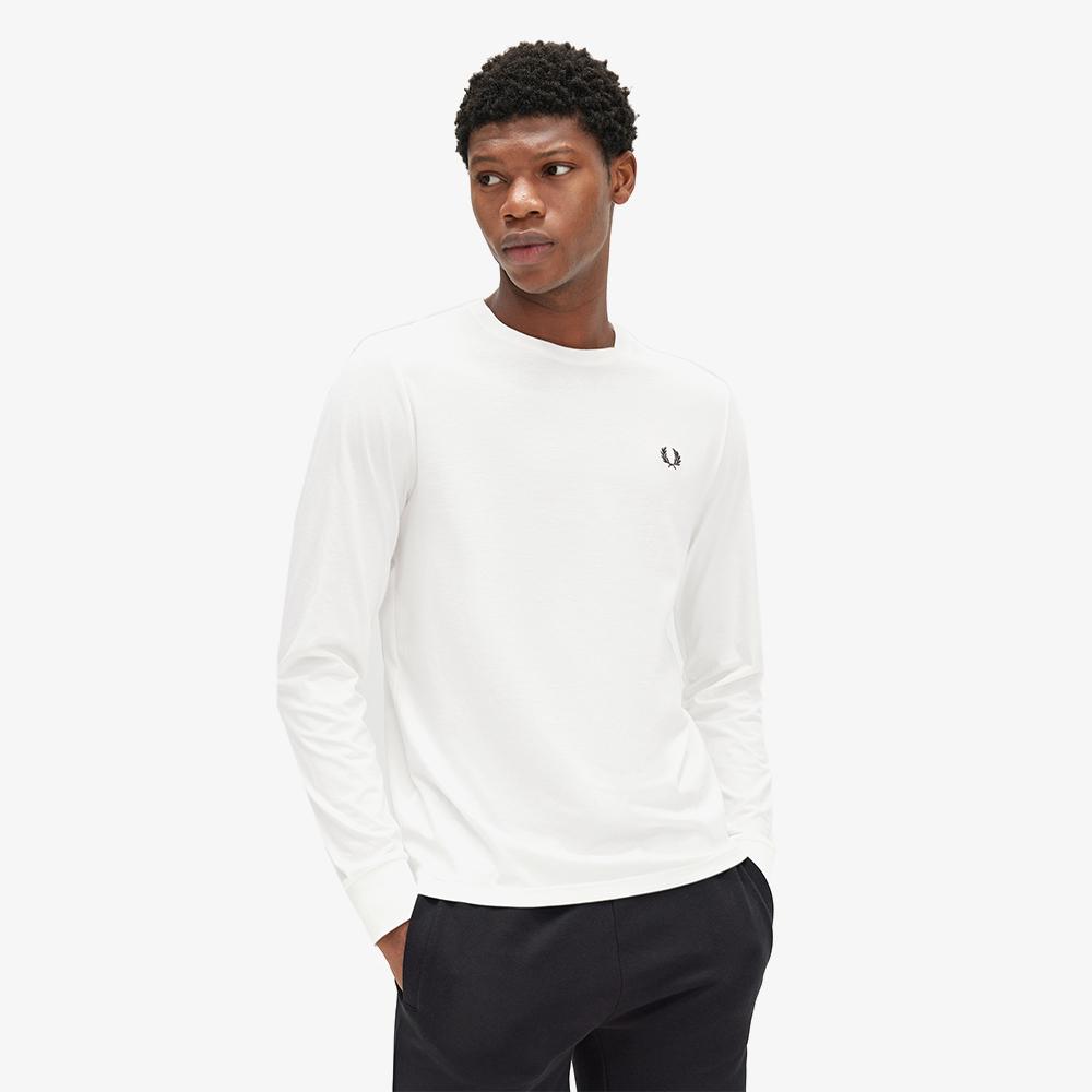 Fred Perry [Sport] Long Sleeve Crew Neck T-Shirt (129) Afpm2438700-129