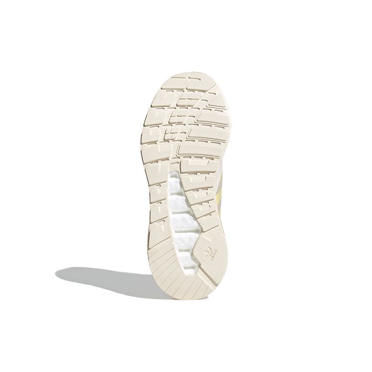 adidas ZX 2K Boost Pure Wonder Weiß Orangefarbener Stich Damen-Sneaker Solar-Gold GZ7875