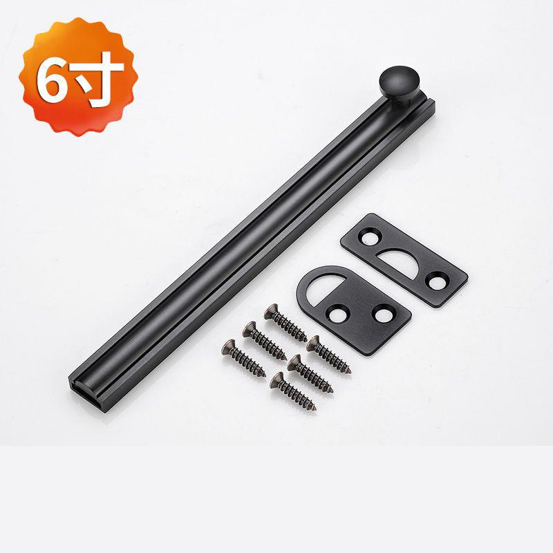 All-Copper Four-Color Universal Latch Security Sliding Door Lock Clear Chinese Latch Home Accessories