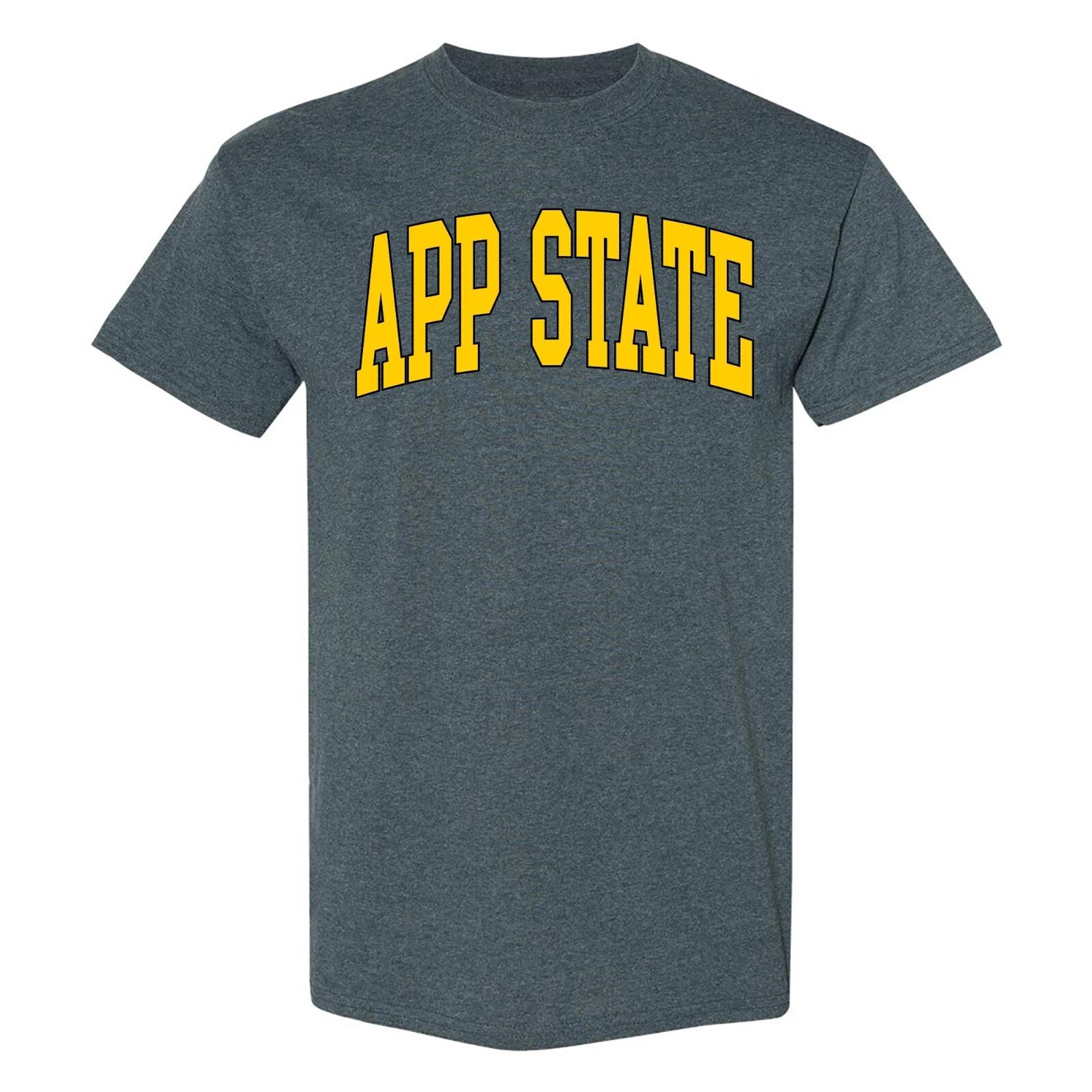 Appalachian State Mountaineers Mega Arch - NCAA University Short Sleeve T-Shirt S
