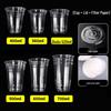 Disposable Cold Drink Coffee Cups with Lids