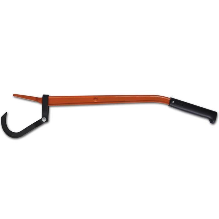 Tree Lifting Tool - vidaXL - Lifter with ABS Handle - Curved Hook - 75 Cm
