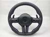 Black Chrome Sport Leather Steering Wheel For F30 F36 F20 F23 F22 M3 F80 X1 F48 F10 F07 F01 M5 E84 E87 E90 E70 BMW Car Accessory