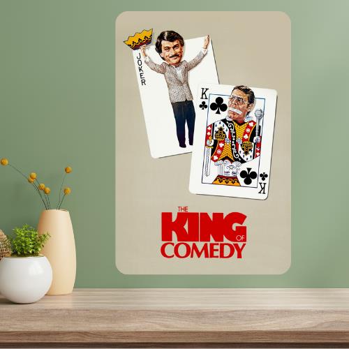 The King of Comedy Classic Movie Metal Poster Sign 20x30cm（7.8x11.8inch）