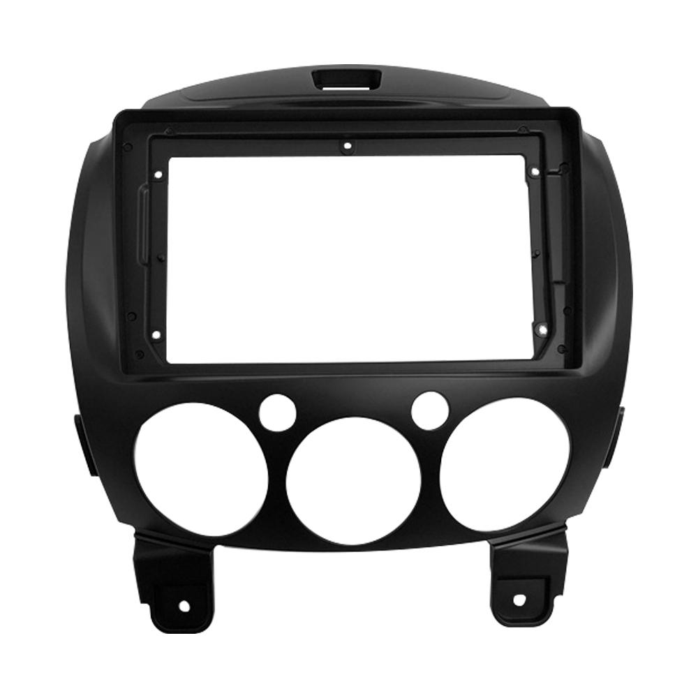 9 Inch Car Plastic Dash Panel Auto Radio Multimedia Fascia For MAZDA 2 2010-2015 Dashboard ABS Plastic Installation