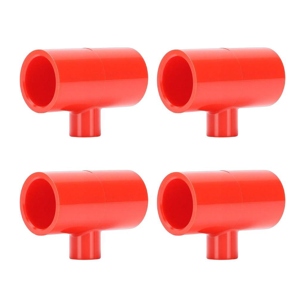 20PCS Chicken Waterer PVC Tee Fittings Automatic Poultry Water Drinker Fittings for Threaded Nipples Waterer Cups