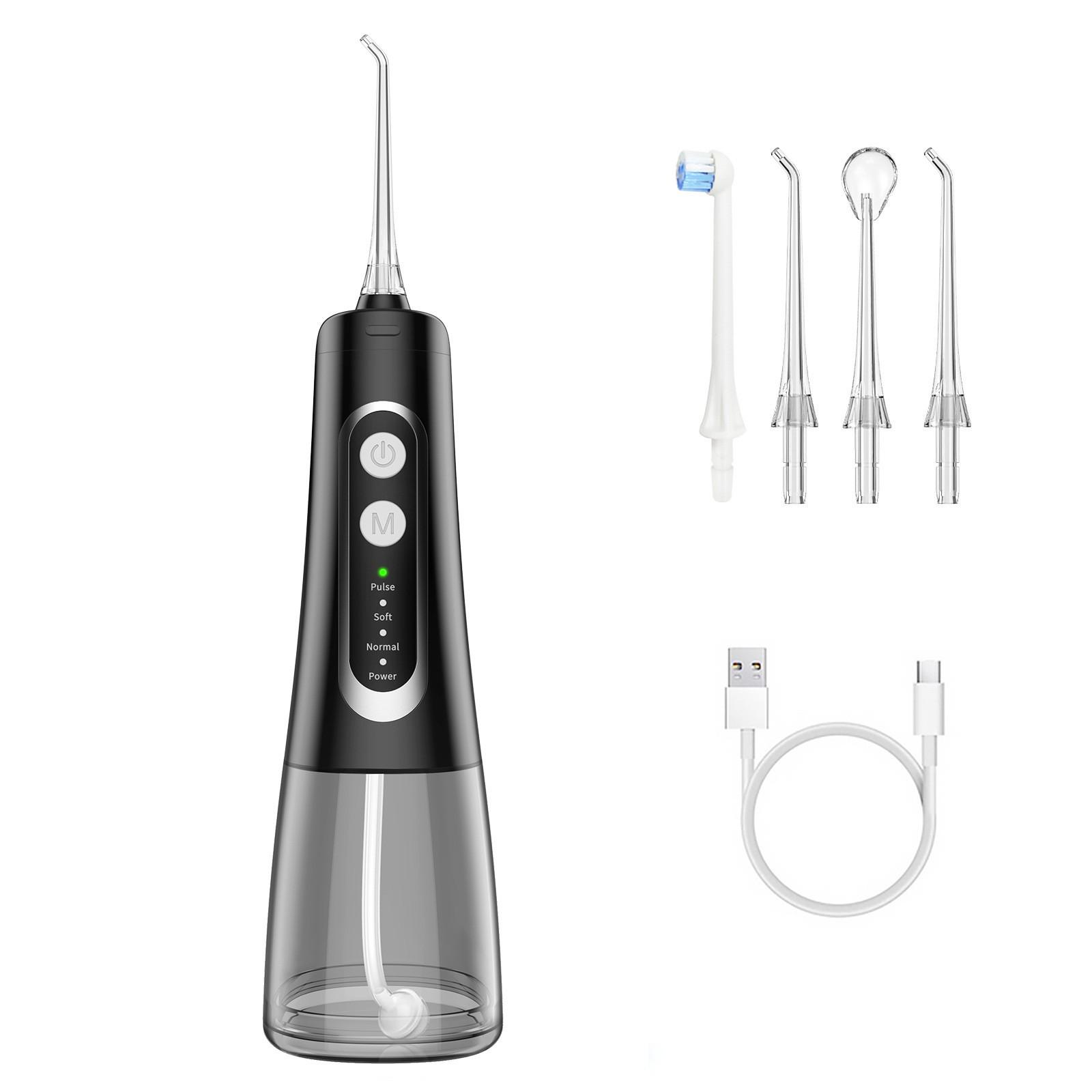 

Portable Electric Oral Irrigator: Tartar-Removing Water Flosser for Adults
