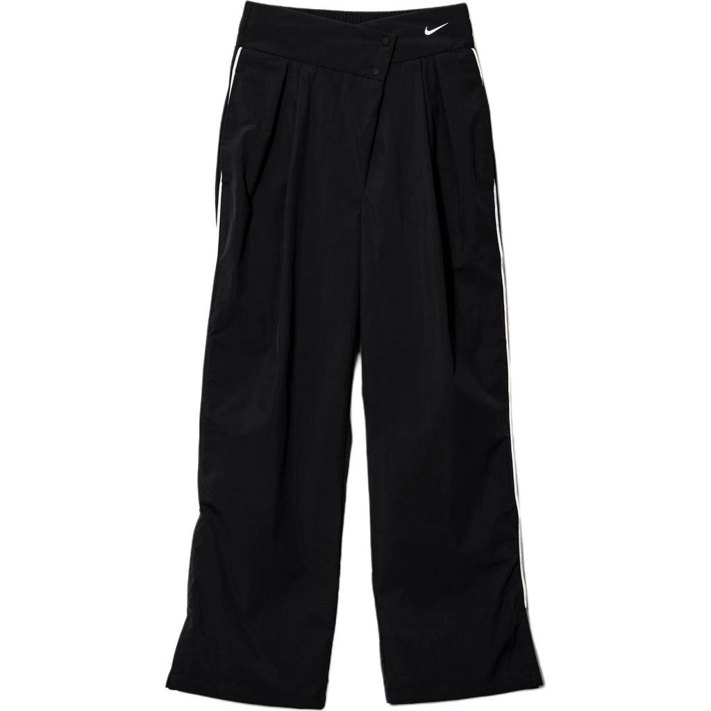 Nike Retro Sports Fashion Woven Casual Pants Women Pants Black FV7542-010