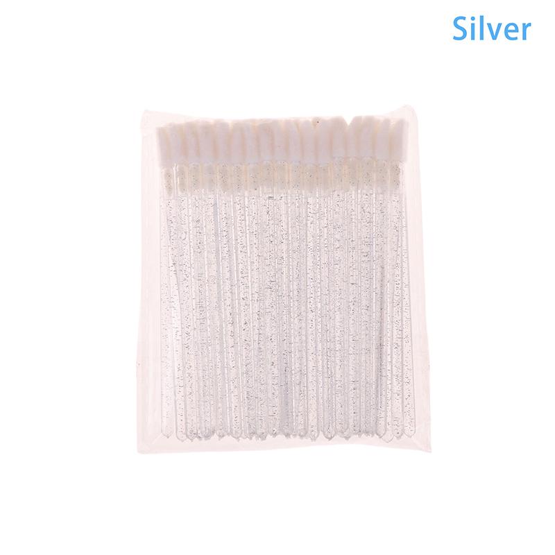 50Pcs  Disposable Lip Brush Lash Extension Brushes Mascara Applicator Lipstick Wands Set Cosmetic Plastic Makeup Tools
