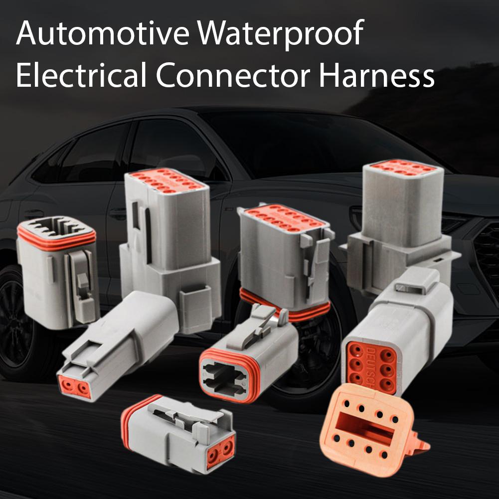 Automotive Waterproof Electrical Connector, Male & Female Wire Harness, Auto Electrical Connectors For Car, Truck, Motorcyc E1I8