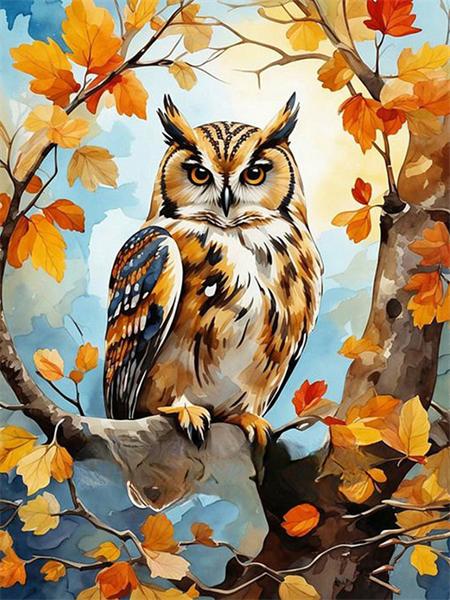 

5D Алмазная Картина Новые Поступления Сова Лиса Дерево Полный Квадрат Круглый Вышивка Мозаика Животные Пейзаж Домашний Декор Full Round 20x30CM