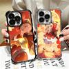 Genshin Impact Klee Plating Phone Case For Iphone 16 17 Pro Max Air 16E 14 15 Plus 12 13 Mini Anti-Fall Airabag Cover