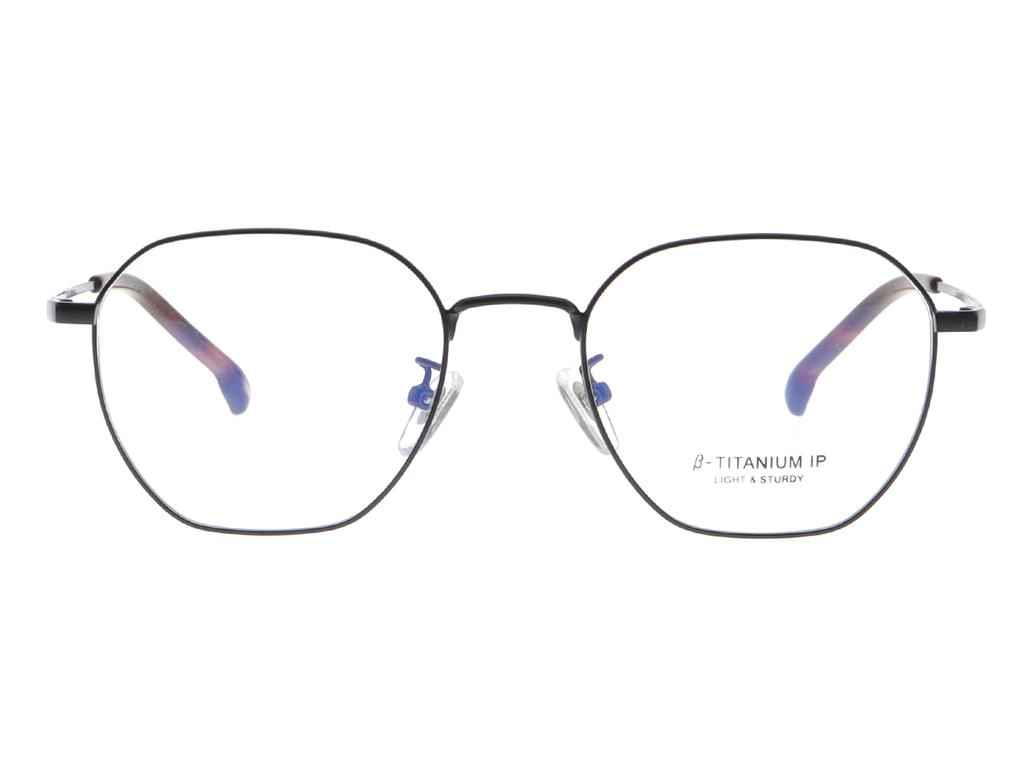 Alloaiweeo [Aloxrounz] Ar8008A C1 Polygon Beta Titanium Ip Plated Glasses