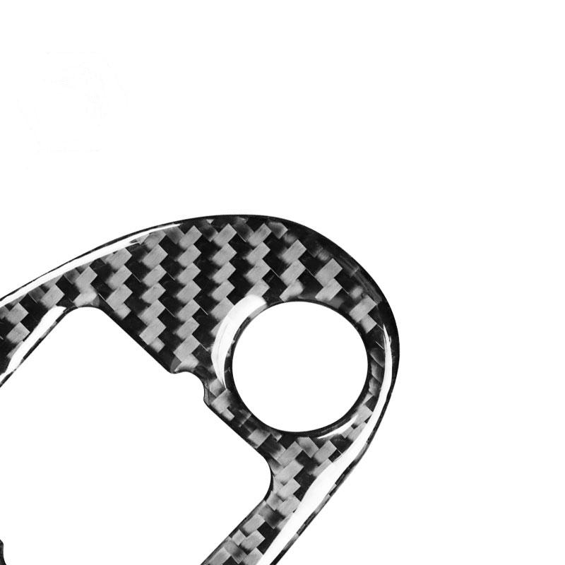 Pentru VW Golf 4 Jetta Bora MK4 R32 GTI 1999-2004 mașină spate portbagaj buton comutator capac cadru interior din fibră de carbon