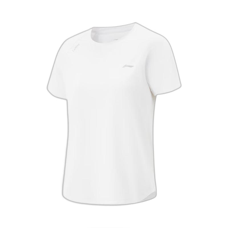 Li-Ning Women s Reflective Quick-Dry Short Sleeve Athletic T-Shirt L